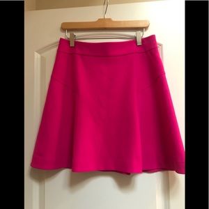 Flare dress skirt - magenta - size 8
